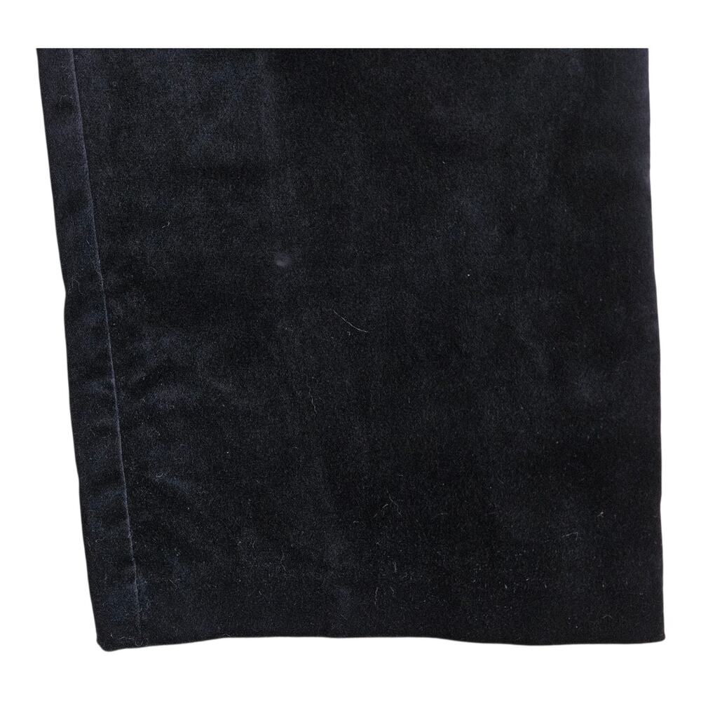 TUCKERNUCK Women's L Ashford Velvet Pants Black Straight Leg Ankle 29 x 27 - Picture 5 of 9